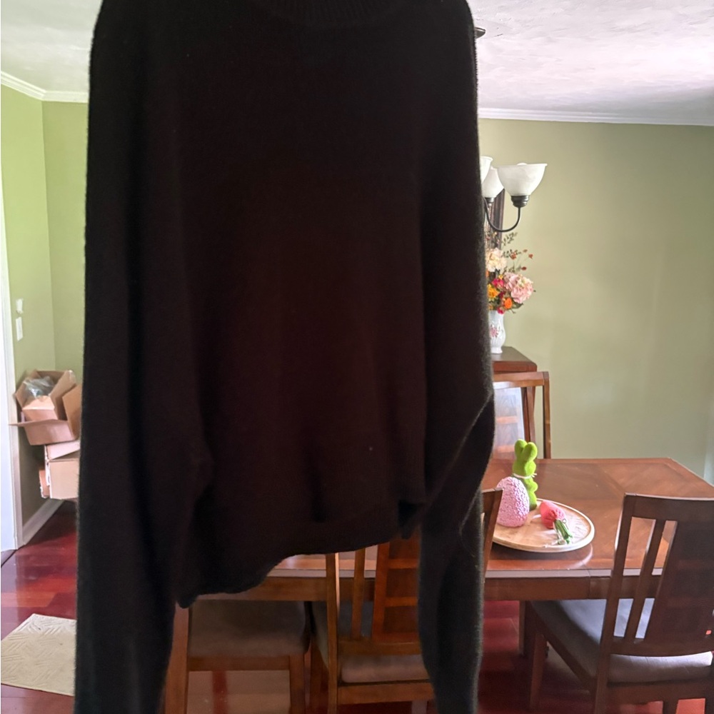 H&M Women's Black Turtleneck Sweater